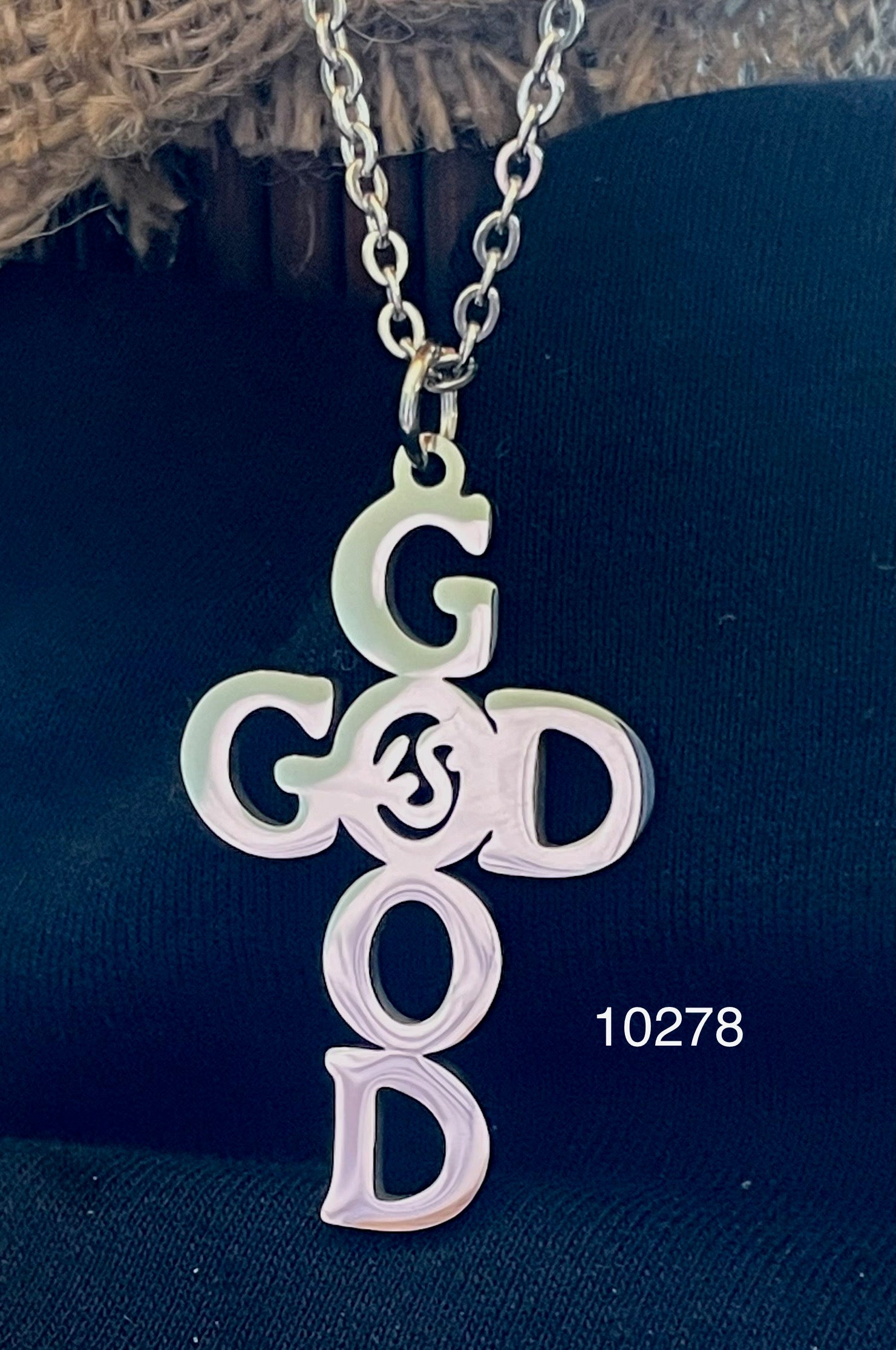 God Is Good Cross Necklace ✝️