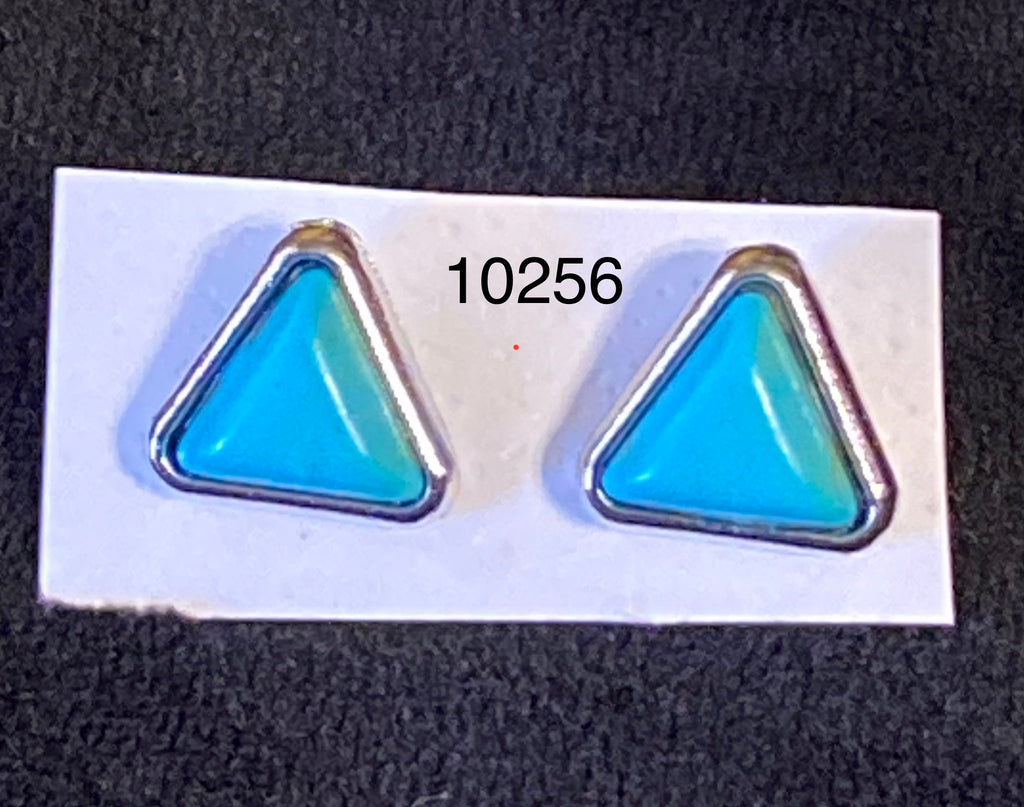 Turquoise Trail Stud Earrings