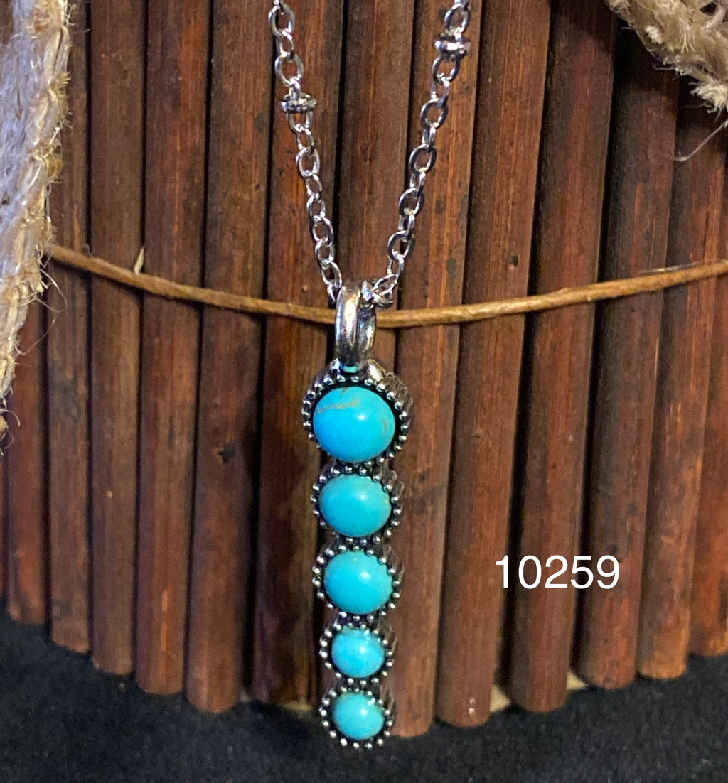 Turquoise Mesa Drop Necklace 💙