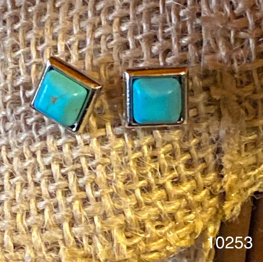 Turquoise Canyon Stud Earrings