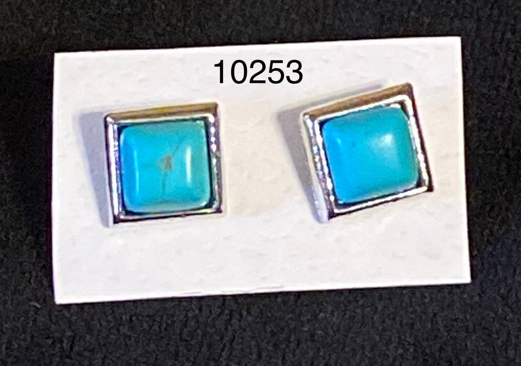 Turquoise Canyon Stud Earrings