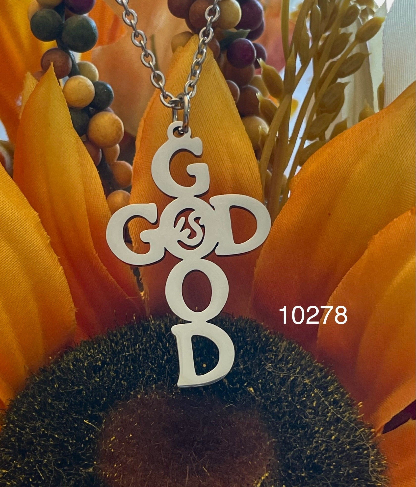 God Is Good Cross Necklace ✝️